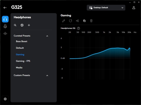 Logitech G325 LIGHTSPEED: עדיפות לגיימינג, פחות מדיה