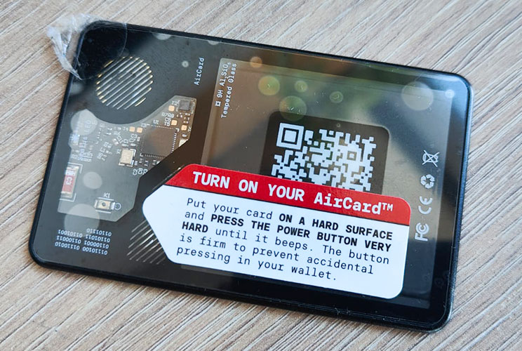 Aircard Tracker: יקר מה-AirTag, אבל עם יותר פיצ'רים Aircard Tracker: יקר מה-AirTag, אבל עם יותר פיצ'רים