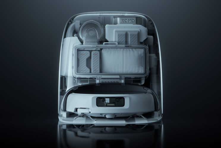 DJI נכנסת לשוק השואבים הרובוטים עם סדרת ROMO