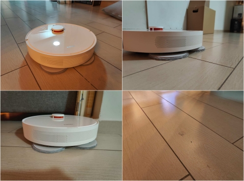 &rlm;שואב אבק רובוטי Xiaomi Mi Robot Vacuum S10+ שיאומי