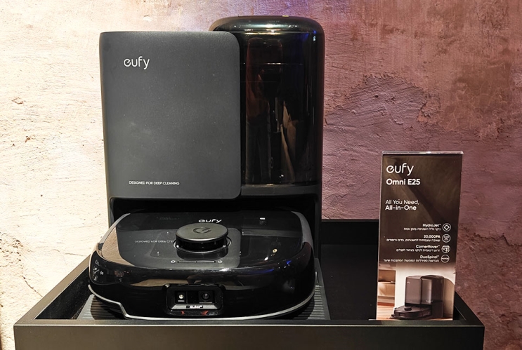 חדש מ-Eufy: שואב רובוטי שהופך לאלחוטי