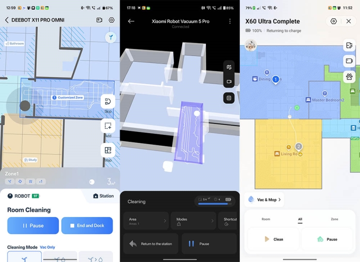 מבחן שואבים שוטפים רובוטיים