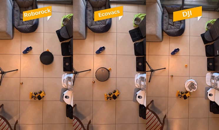 מבחן שואבים שוטפים רובוטיים