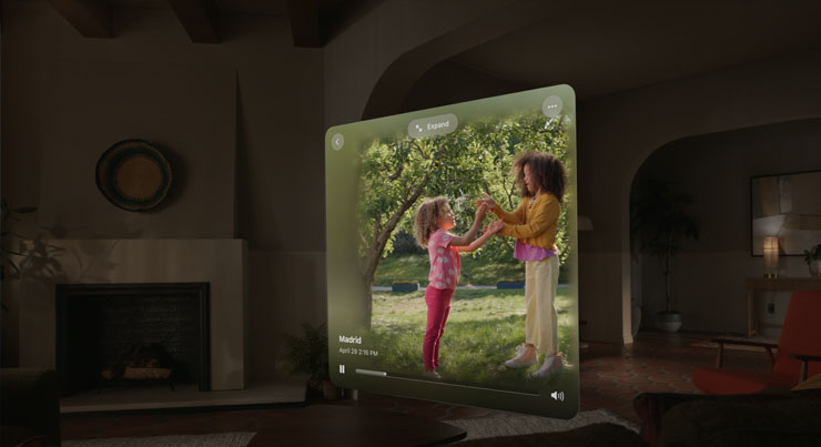 אפל הכריזה על משקפי ה-VIsion Pro