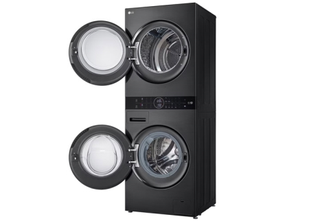 LG WashTower WT40: ענקית וקומפקטית בו זמנית