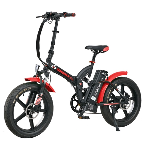 &rlm;אופניים חשמליים  &rlm;מתקפלים Smart Bike Big Foot Hybrid