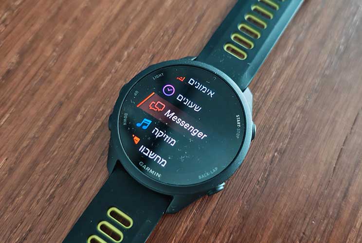 Garmin Forerunner 170: שותף אמין לריצות Garmin Forerunner 170: שותף אמין לריצות