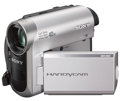 מצלמת וידאו Sony DCRHC51E סוני